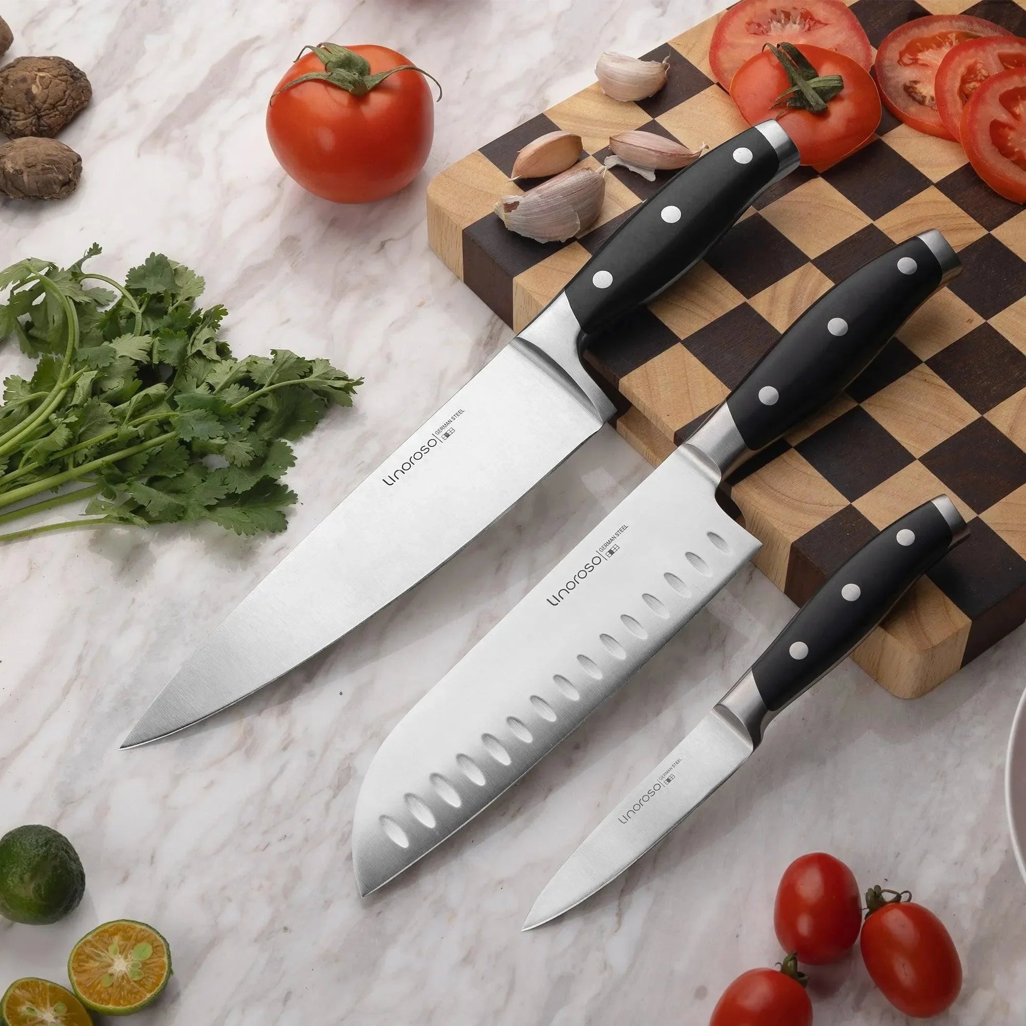 linoroso 3 Piece Knife Set - Linoroso