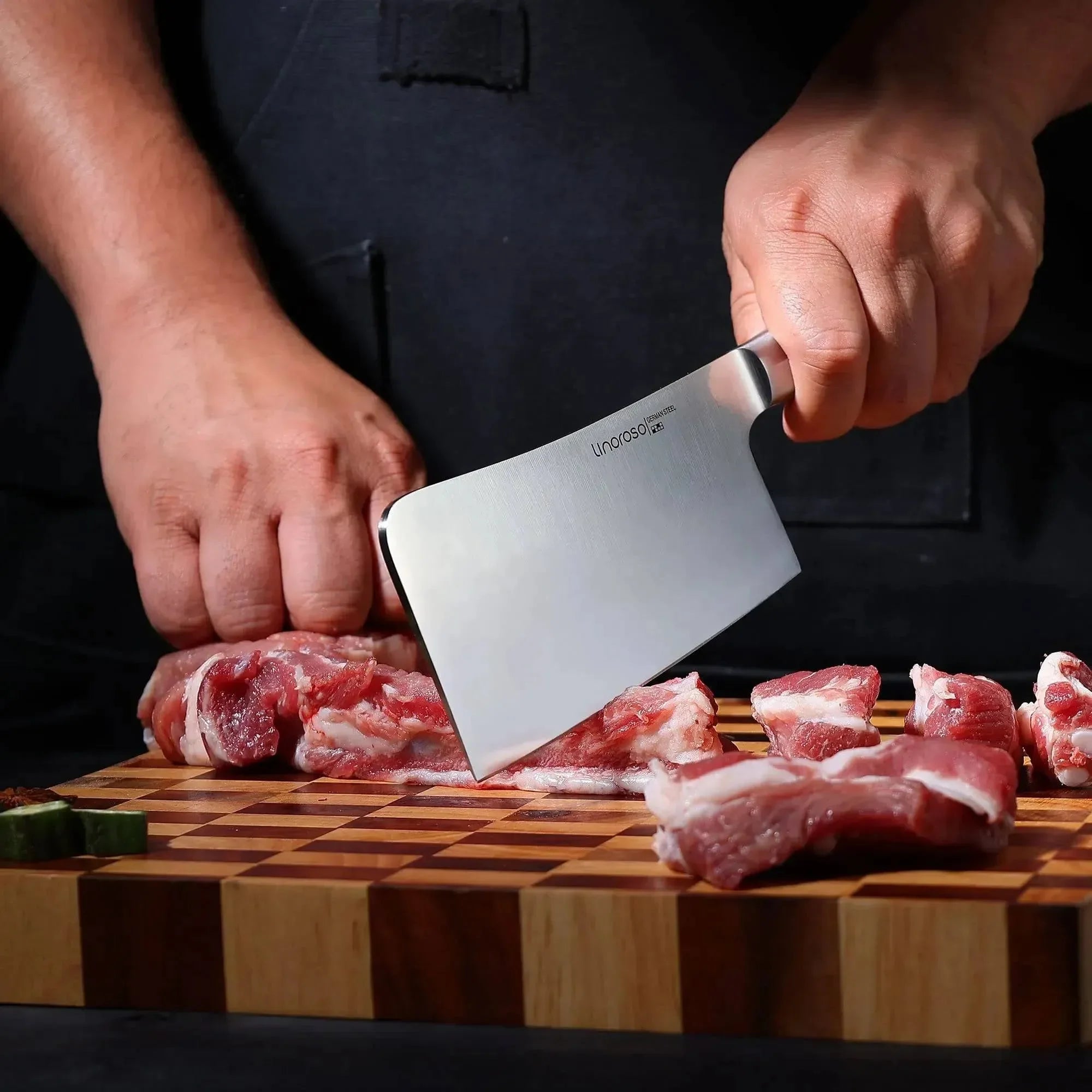 linoroso Paring Knife 3.5 inch Small Kitchen Knife with Elegant Gift Box, Sharp Forged German Carbon Stainless Steel Fruit Knife, Full Tang, Ergonomic Handle-Classic Series - Linoroso