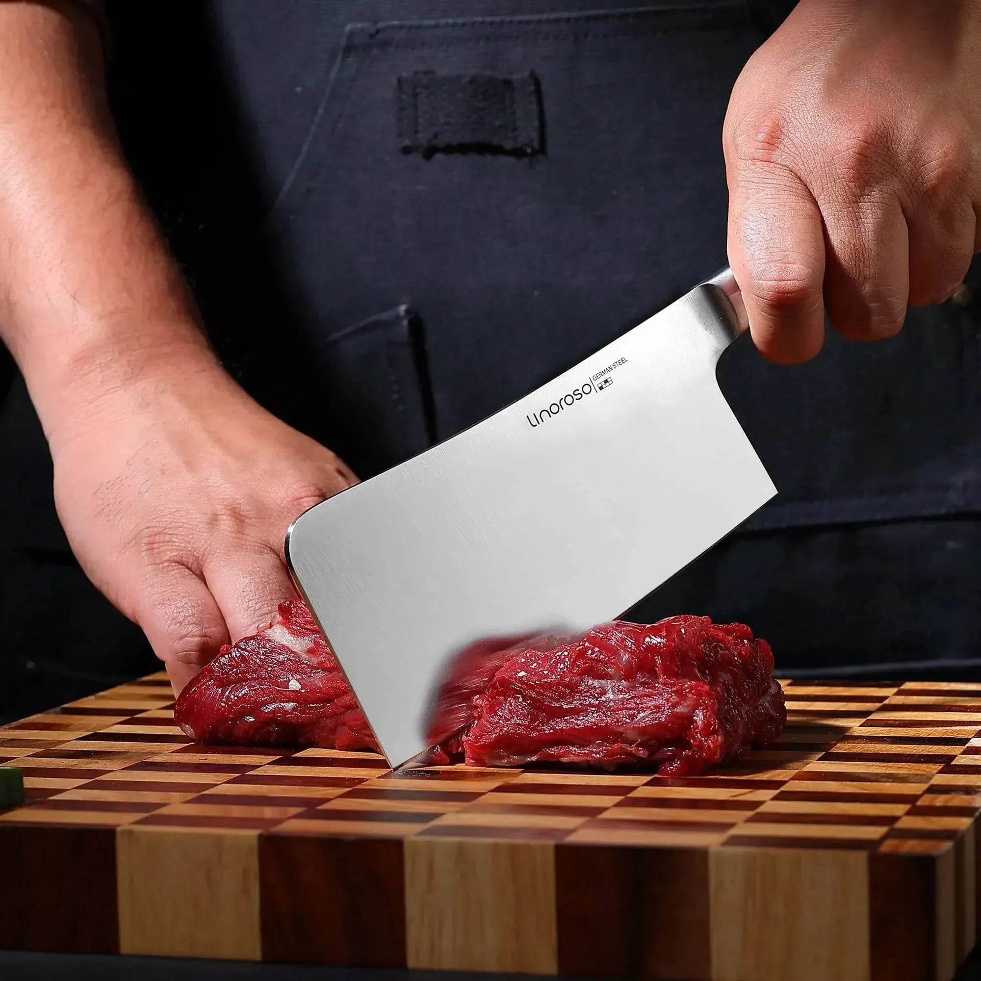 linoroso Paring Knife 3.5 inch Small Kitchen Knife with Elegant Gift Box, Sharp Forged German Carbon Stainless Steel Fruit Knife, Full Tang, Ergonomic Handle-Classic Series - Linoroso