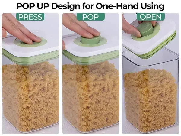 linoroso Food Storage Containers with Date Recording Lids-5 Pieces Set - Linoroso