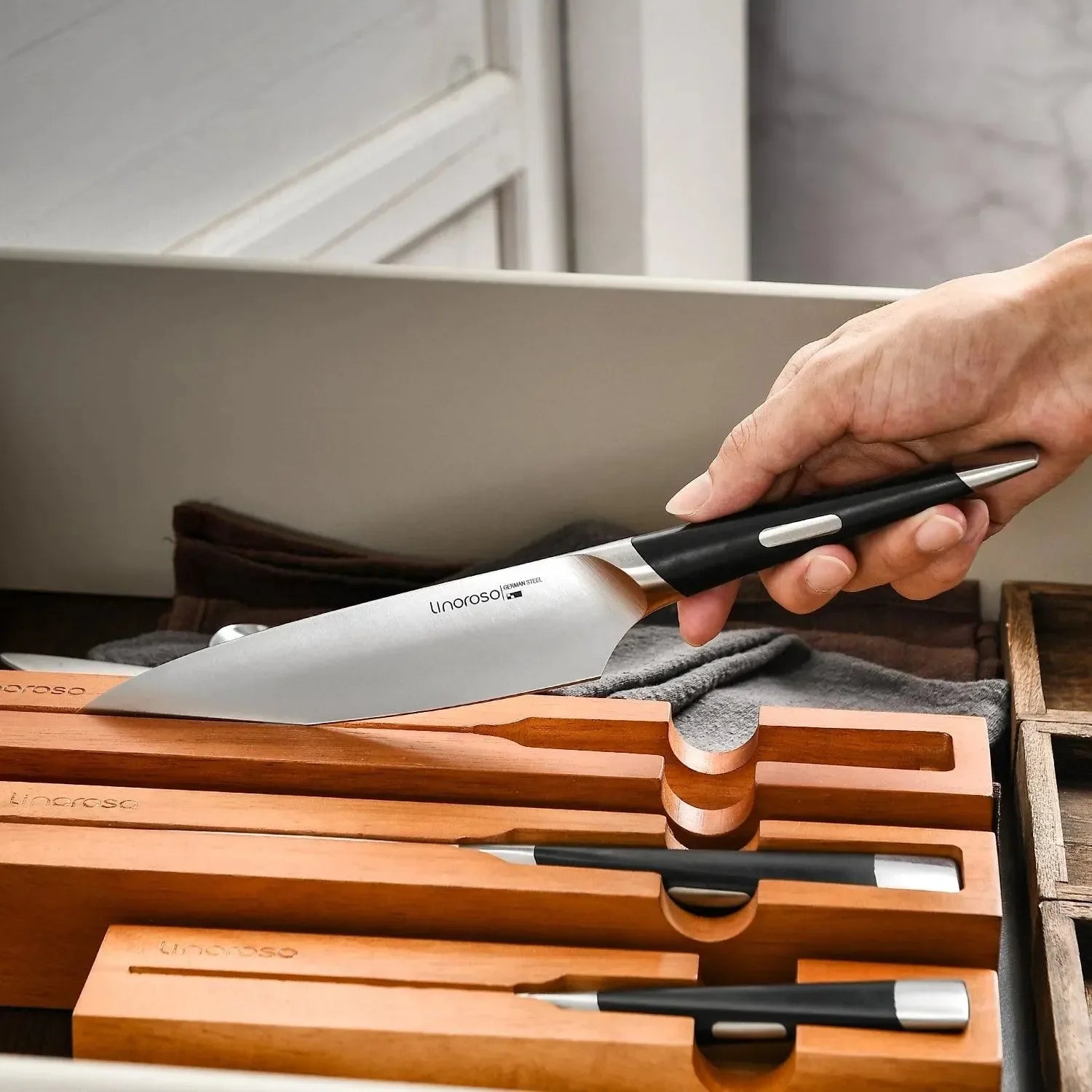 Linoroso 7 inch Chef Knife - MAKO Series - Linoroso