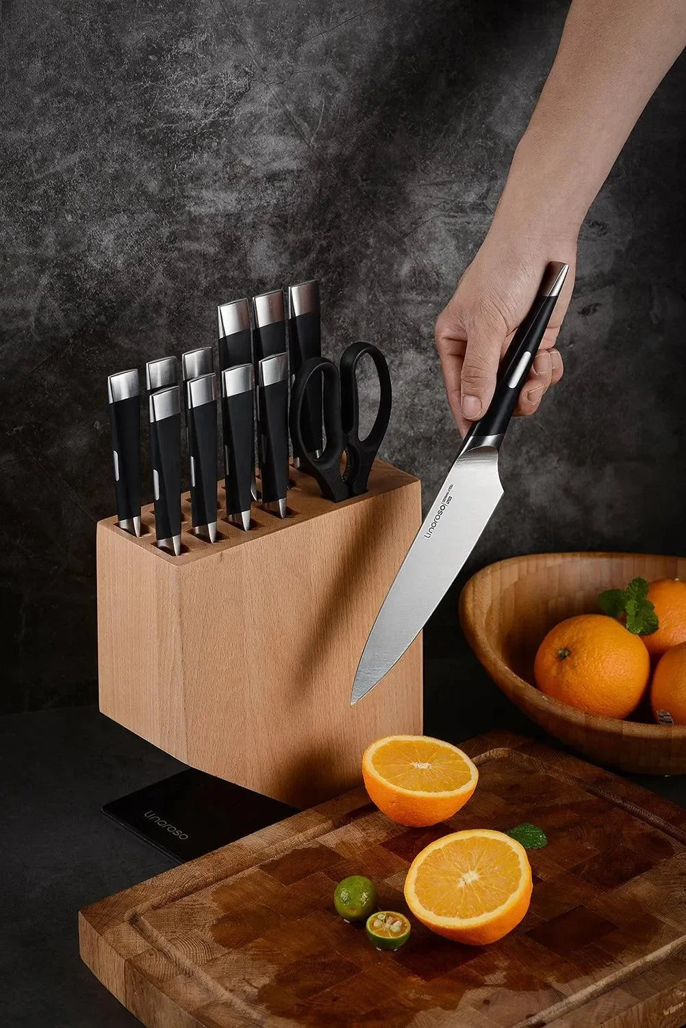 MAKO Knife Block Set of 12 - Linoroso