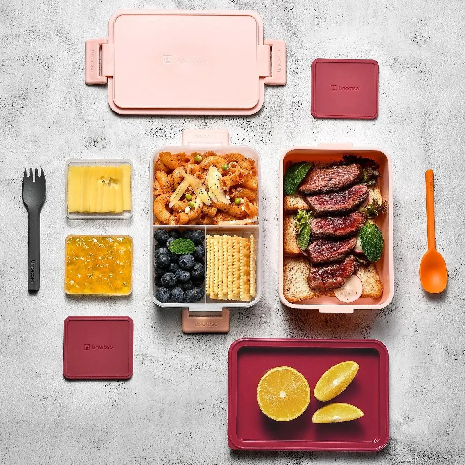 Linoroso Bento Box-Frozen Berry - Linoroso