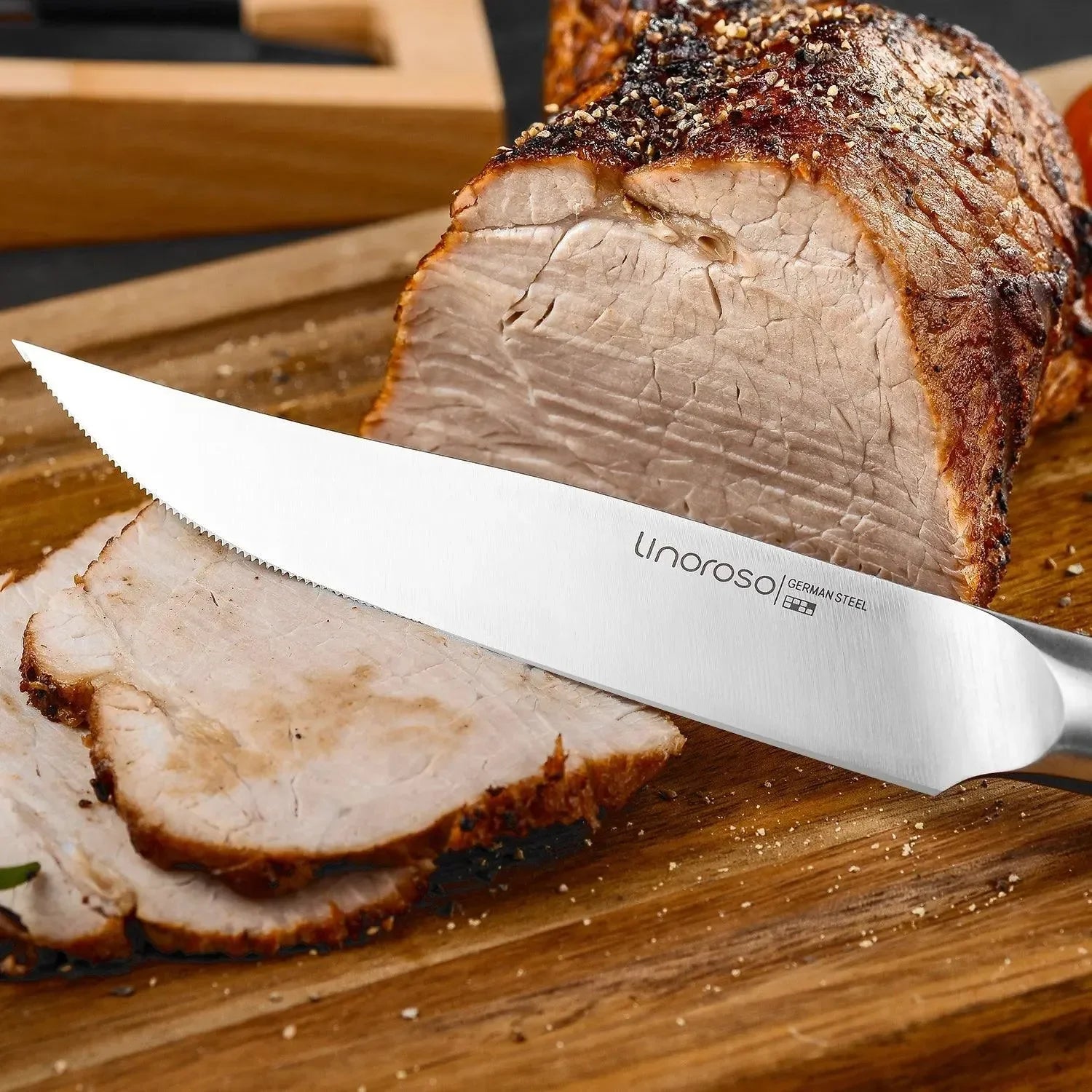 Linoroso 4.5 inch Steak Knife Set of 4 - MAKO Series - Linoroso