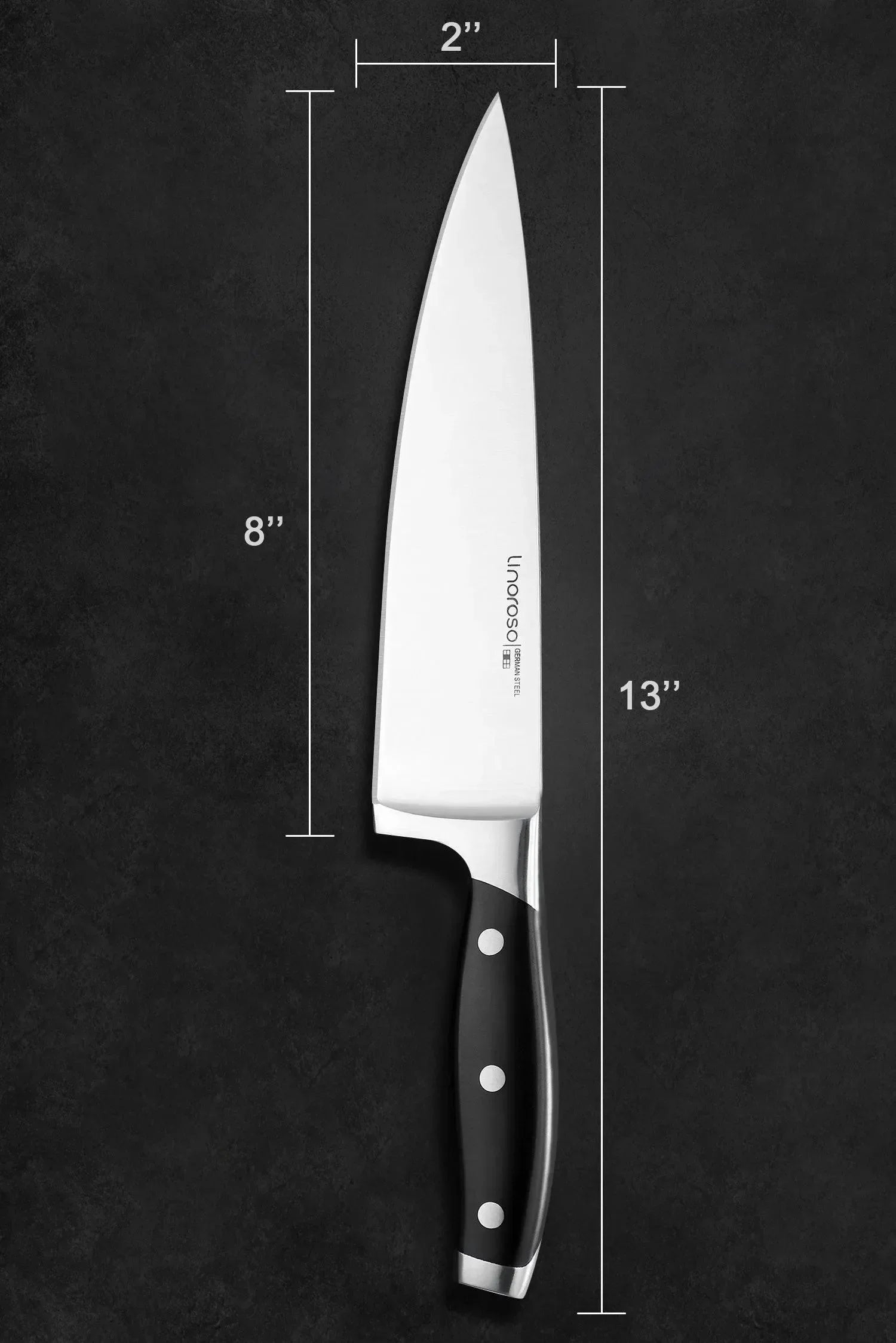 Linoroso Classic 8 inch Chef Knife - Linoroso