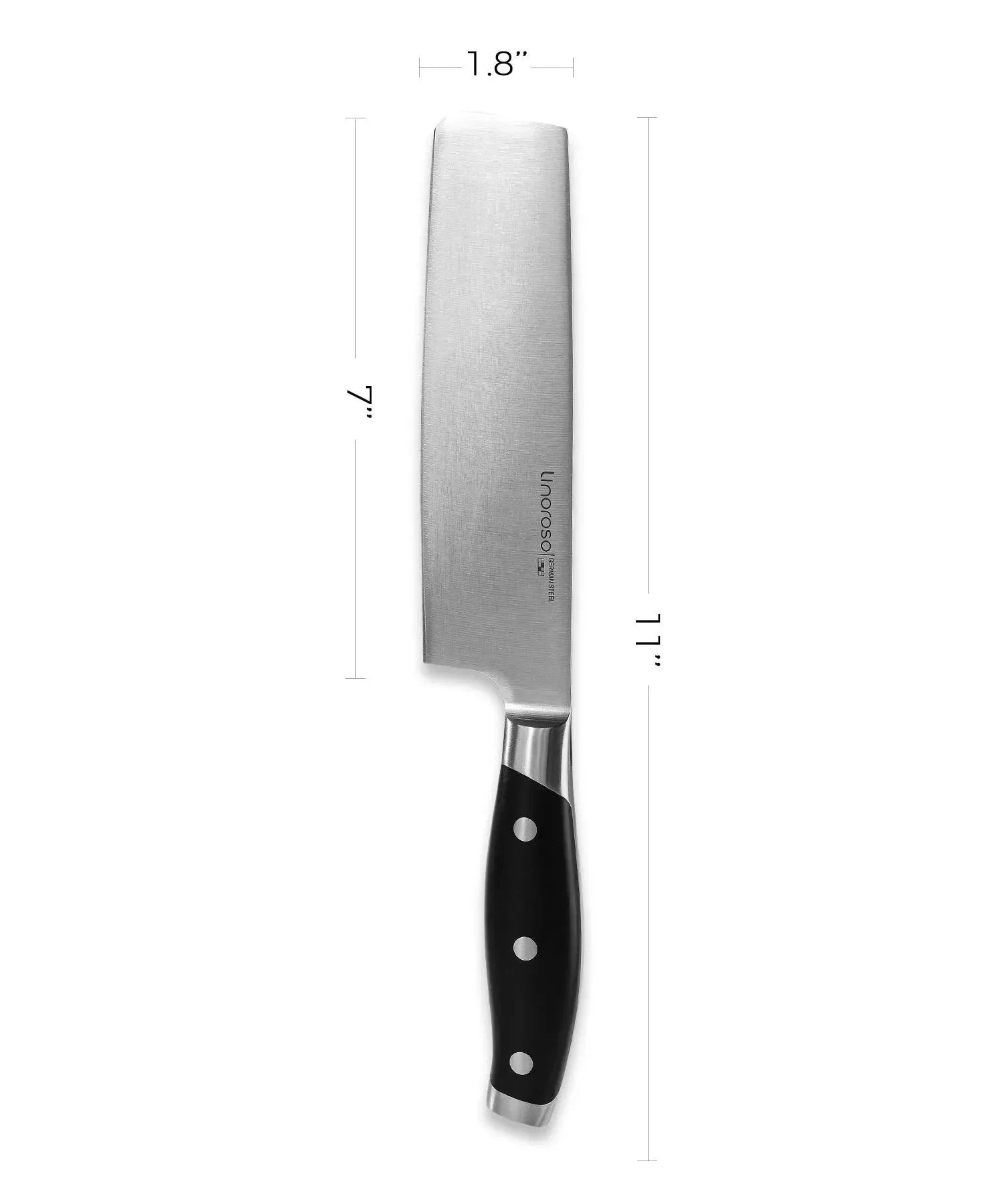 Linoroso Classic 7 inch Nakiri Knife - Linoroso