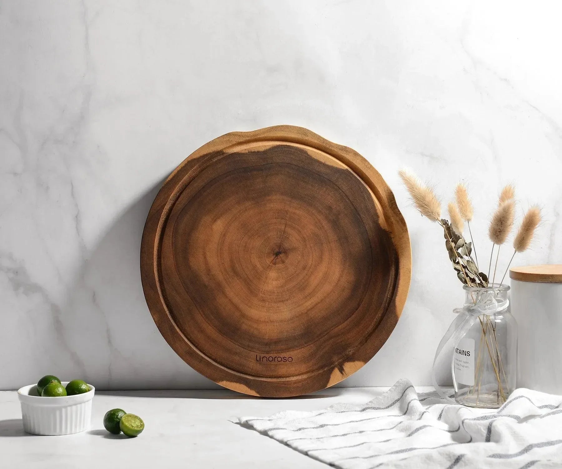 Linoroso Cutting board - Acacia - Round - Linoroso