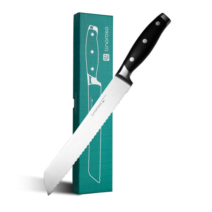 linoroso Serrated Bread Knife