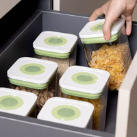 linoroso Food Storage Containers with Date Recording Lids-4 Pieces Set - Linoroso 