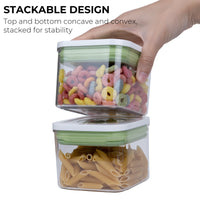 linoroso Food Storage Containers with Date Recording Lids-4 Pieces Set