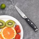 linoroso Paring Knife 3.5 inch Small Kitchen Knife with Elegant Gift Box, Sharp Forged German Carbon Stainless Steel Fruit Knife, Full Tang, Ergonomic Handle-Classic Series - Linoroso 