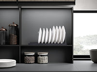 Dish Drying Rack, Detachable Dish Rack with Stainless Steel Dish Straight and Portable Drying Tray,