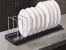 Dish Drying Rack, Detachable Dish Rack with Stainless Steel Dish Straight and Portable Drying Tray,