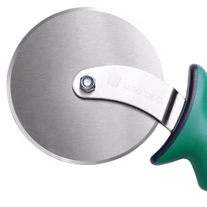 Pizza Cutter Wheel, Durable Stainless Steel 4-Inch Pizza Wheel Cutter with Comfortable Soft Touch Handle