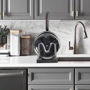 Pot and Lid Drying Organizer Rack, Adjustable Kitchen Holder for Pot Lids
