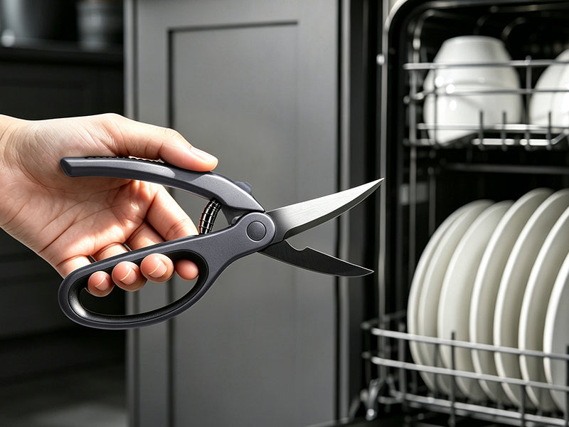 Linoroso Poultry Shears with Magnetic Sheath