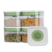 linoroso Food Storage Containers with Date Recording Lids-4 Pieces Set - Linoroso 