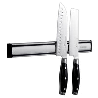 linoroso 14.3 Inch Heavy Duty Aluminum Magnetic Knife Holder for Wall