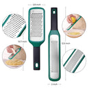 linoroso Lemon Zester & Cheese Grater Set of 2 - Kitchen Handheld Grater Tool
