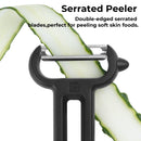 Linoroso Serrated Fruit Y-Peeler - Linoroso 