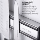 Linoroso 5-Piece All-Purpose Kitchen Knife Set with 16" Magnetic Wall Holder