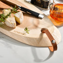 Linoroso Acacia Wood Server Board | Non-Split Solid Wood Construction