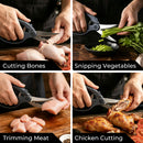 Linoroso Poultry Shears with Magnetic Sheath