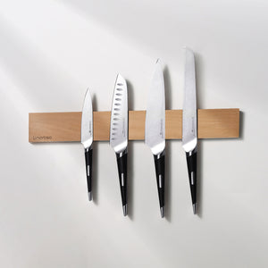 Linoroso 16.5'' Beech Wood Knife Magnetic Strip