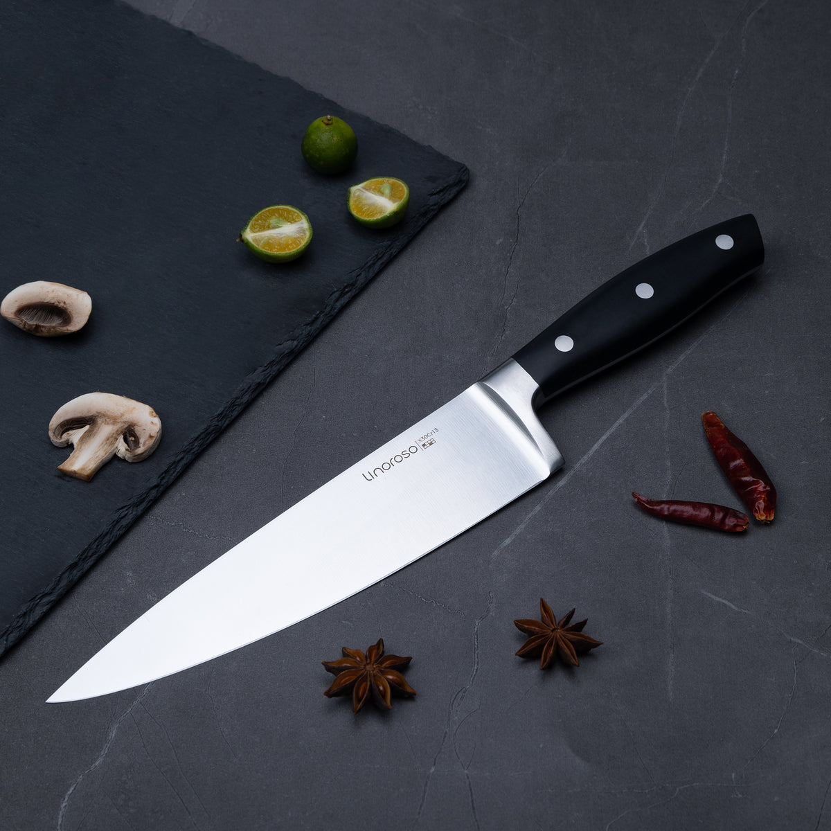 Linoroso Gourmet Chef Knife - 8 Inch