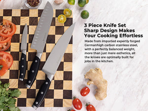 linoroso 3 Piece Knife Set