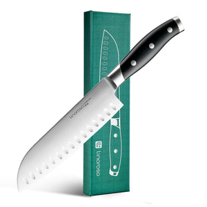 Linoroso Santoku Knife 7 inch -Classic Series