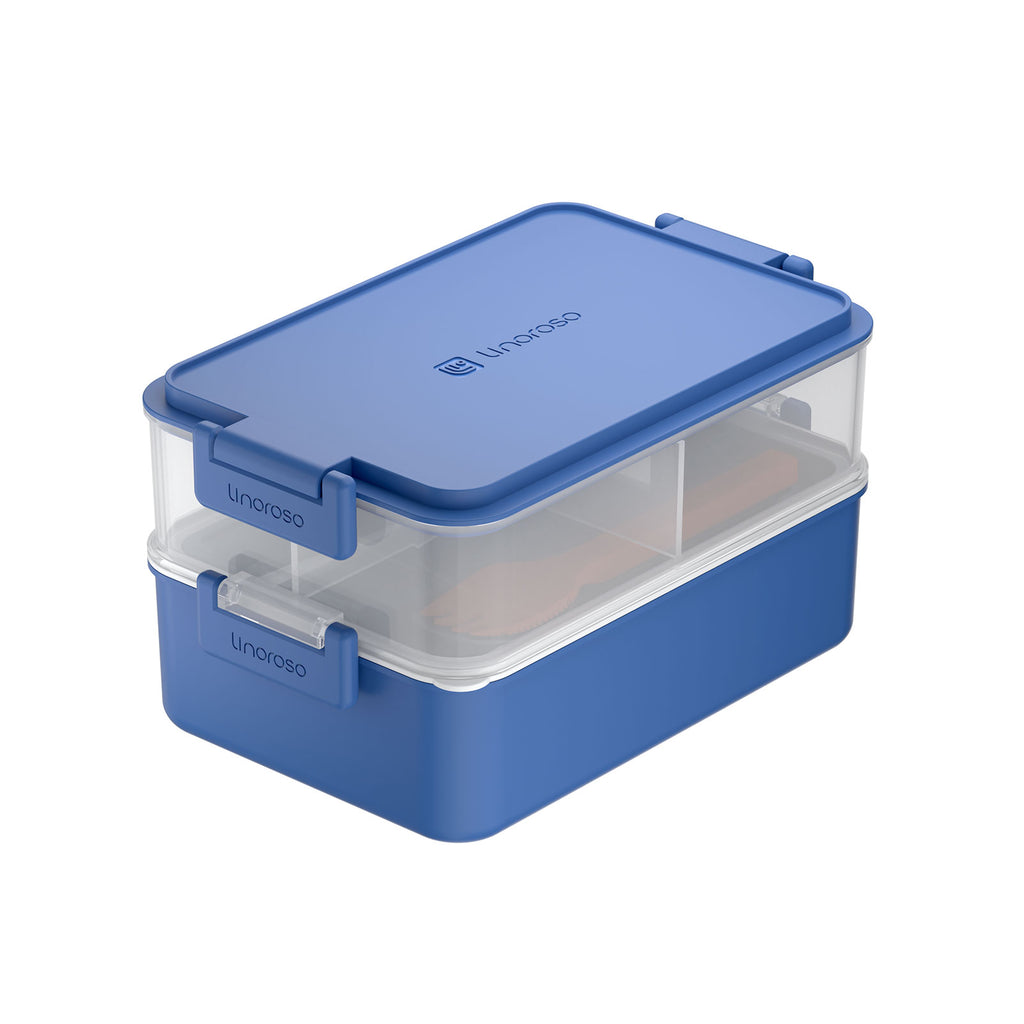 Linoroso Bento Box-Classic Blue