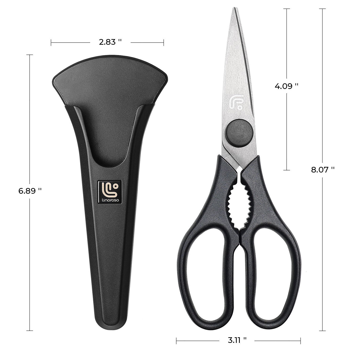 WMF Touch Kitchen Scissor Black