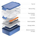 Linoroso Bento Box-Classic Blue - Linoroso 