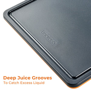 Linoroso GRIPMAX Cutting Board-Lava Orange