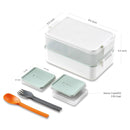 Linoroso Bento Box-Chalk White - Linoroso 