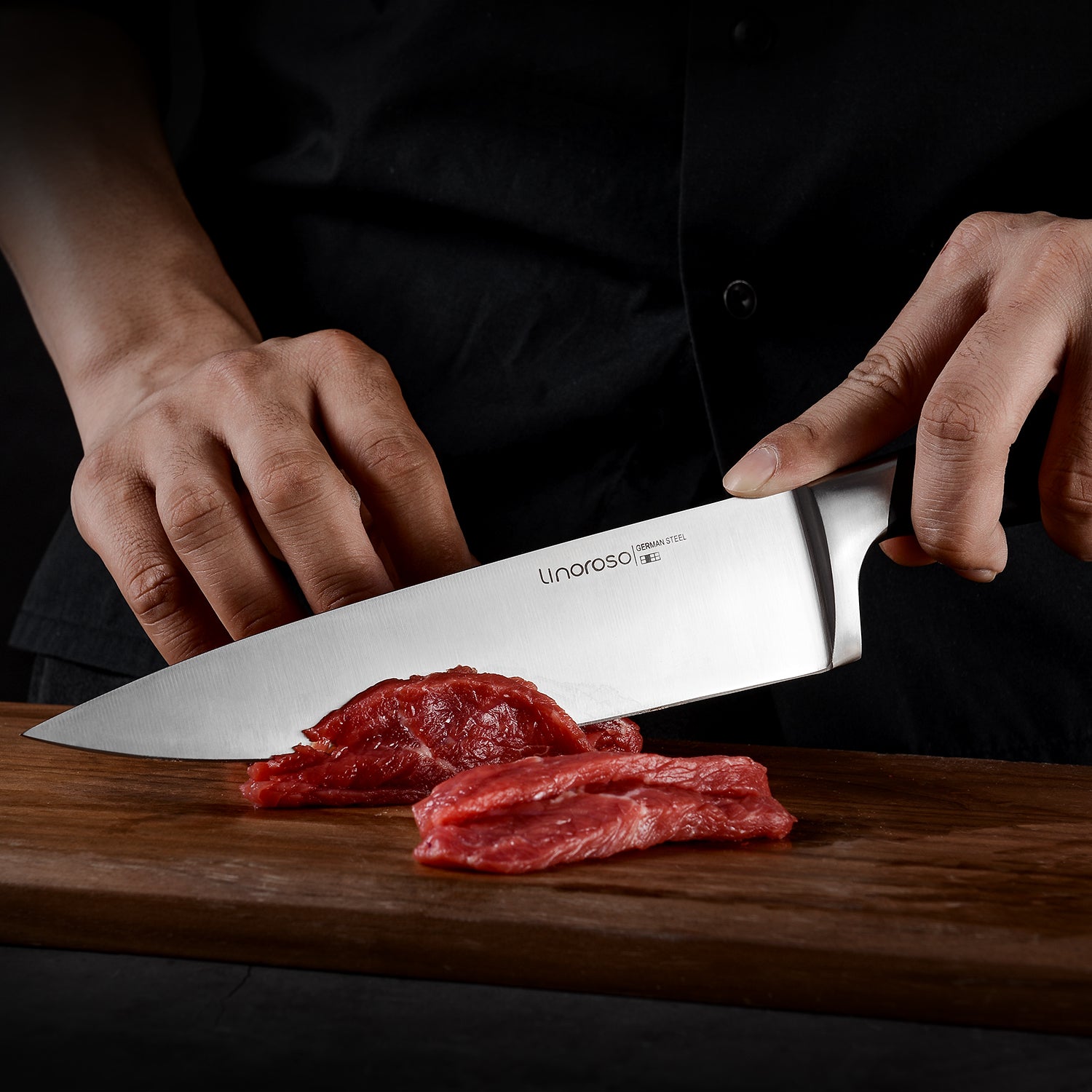 Linoroso 8'' Chef's Knife & Reviews