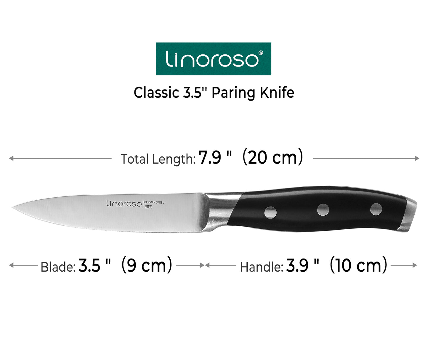 Linoroso Classic 3.5 inch Paring Knife