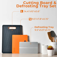 Linoroso GRIPMAX Cutting Board-Lava Orange - Linoroso 