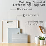 Linoroso GRIPMAX Cutting Board-Ivory White